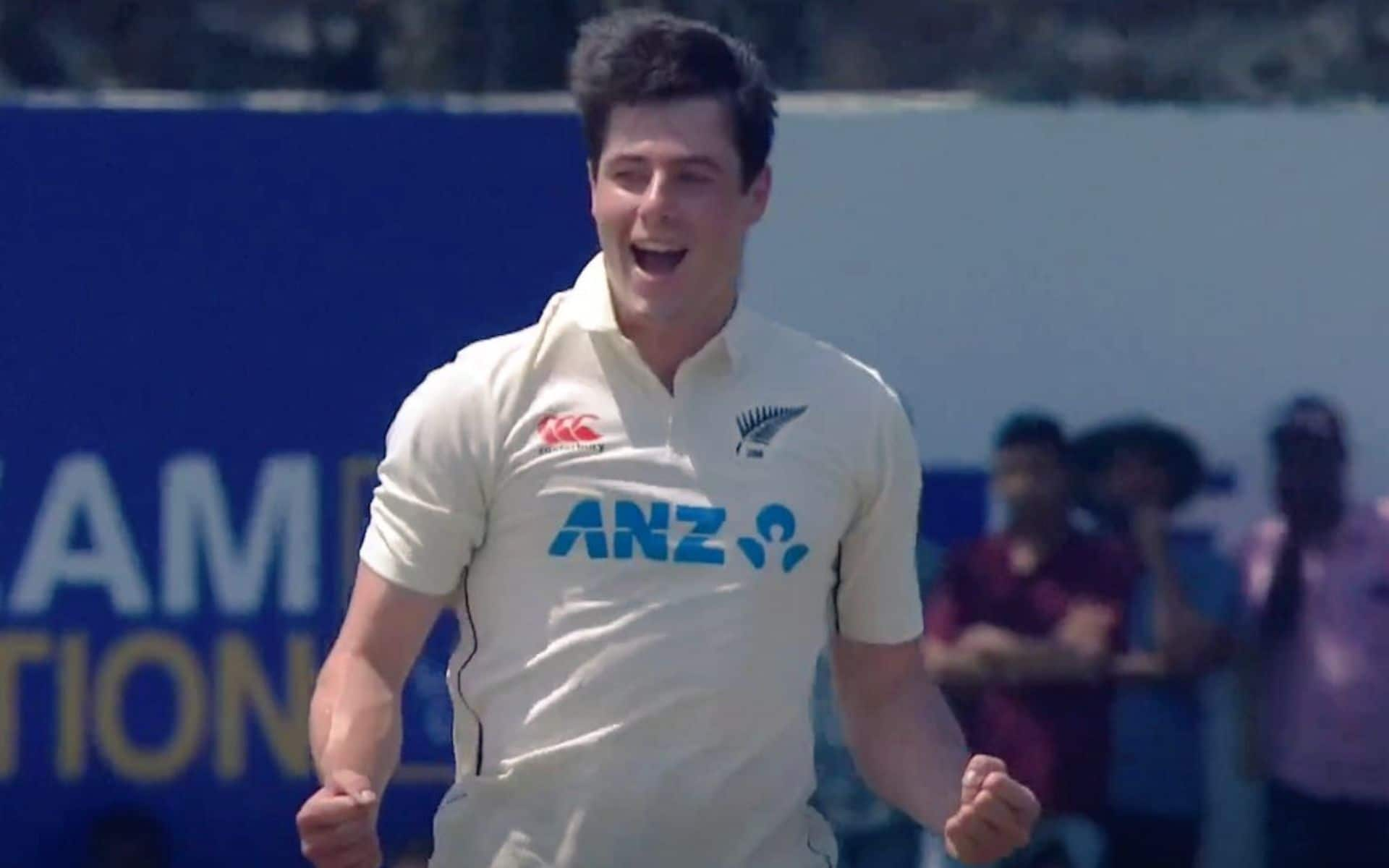 New Zealand pacer William O'Rourke On Fire [X.com]